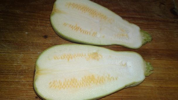 Tekvicová omáčka z mladej tekvice s vajcom na hniličku /fotorecept/ - obrázok 1