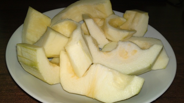 Tekvicová omáčka z mladej tekvice s vajcom na hniličku /fotorecept/ - obrázok 2