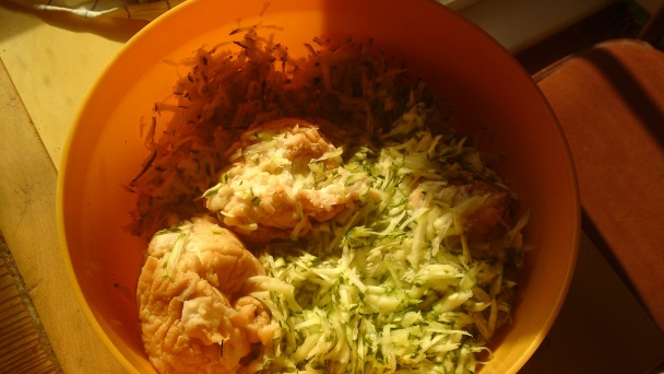 Cuketové placky s dubákmi pečené na plechu /fotorecept/ - obrázok 5