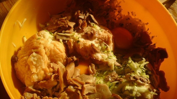 Cuketové placky s dubákmi pečené na plechu /fotorecept/ - obrázok 7