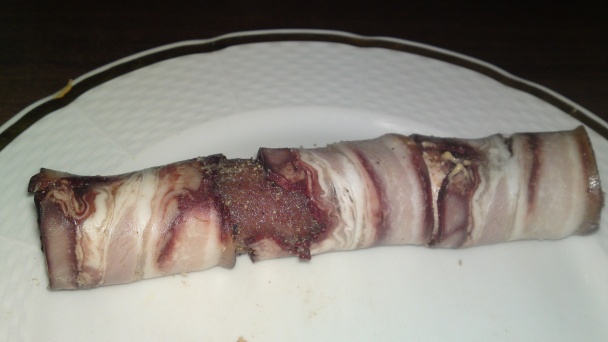 Mäsové závitky s anglickou slaninou a horčicou na ihle (fotorecept) - obrázok 5