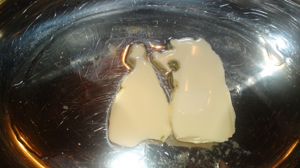 Kuracie prsia dusené na masle na pyré z cukrového hrášku so zemiakovou kašou /fotorecept/ - obrázok 2