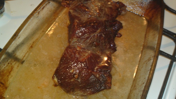 Hovädzie pečené špikované cesnakom /fotorecept/ - obrázok 10