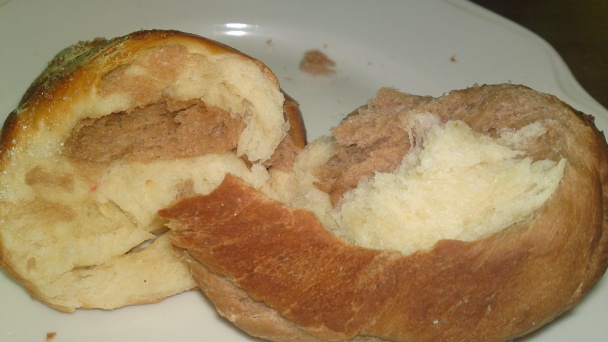 Dvojfarebné prepletané kakaové slimáčiky - moje prvé briošky (fotorecept) - obrázok 18