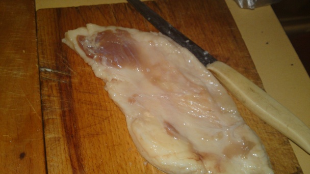 Kuracia pečeň pečená v husacej masti s husacími oškvarkami (fotorecept) - obrázok 1