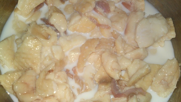 Kuracia pečeň pečená v husacej masti s husacími oškvarkami (fotorecept) - obrázok 4