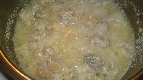 Kuracia pečeň pečená v husacej masti s husacími oškvarkami (fotorecept) - obrázok 6