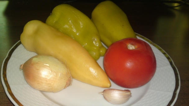 Pečená plnená paprika nielen pre vegetariánov (fotorecept) - obrázok 1