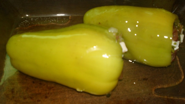 Pečená plnená paprika nielen pre vegetariánov (fotorecept) - obrázok 11