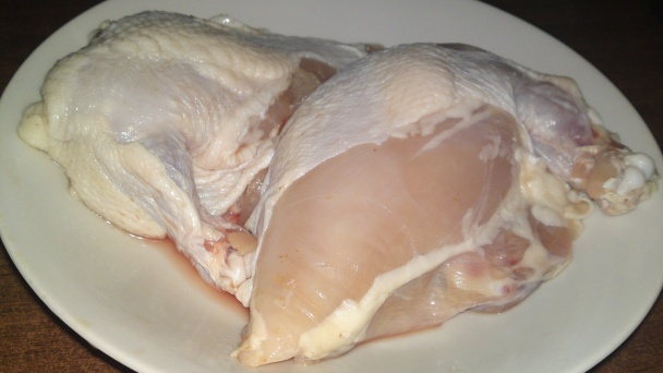 Kuracie prsia pečené na zázvore a jablkách s tarhoňou (fotorecept) - obrázok 1