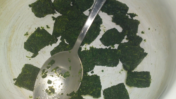 Špenátovo-zemiakové guľky s bryndzou a údenou slaninkou /fotorecept/ - obrázok 2