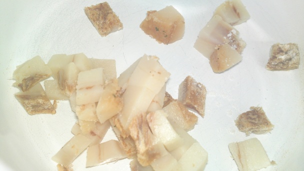 Špenátovo-zemiakové guľky s bryndzou a údenou slaninkou /fotorecept/ - obrázok 3