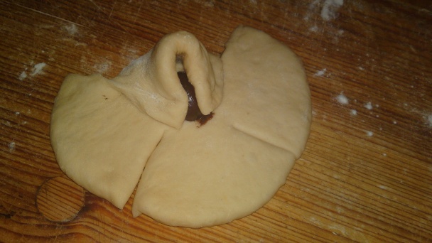 Kysnuté ružičky s Nutelou (fotorecept) - obrázok 9