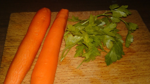 Kuracie prsia plnené glazovanou mrkvičkou v slaninovom kabátiku (fotorecept) - obrázok 3