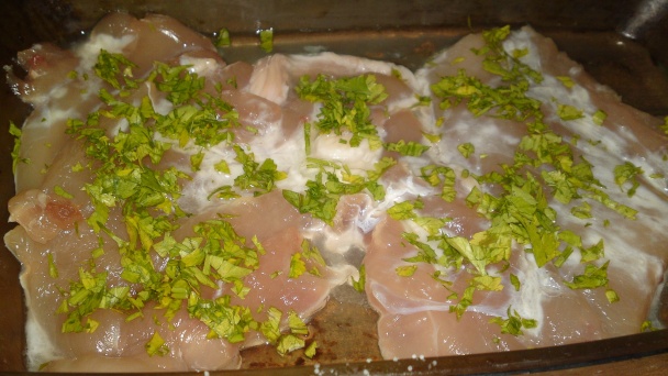 Kuracie prsia plnené glazovanou mrkvičkou v slaninovom kabátiku (fotorecept) - obrázok 10