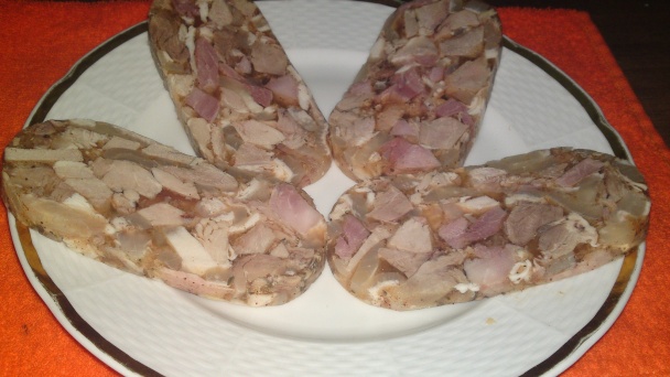 Lahôdková tlačenka z dvoch druhov mäska (fotorecept) - obrázok 14