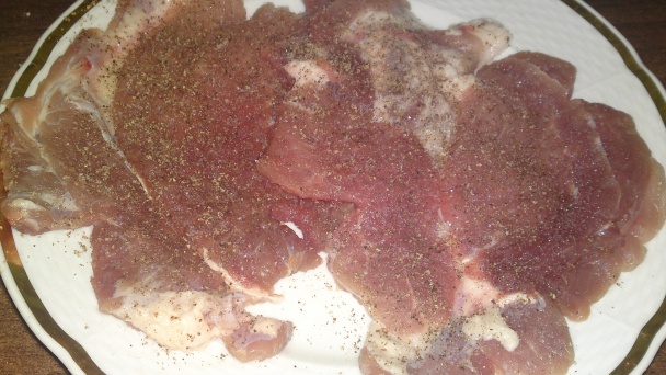 Zapekaná krkovička so syrom a šampiňónmi (fotorecept) - obrázok 2