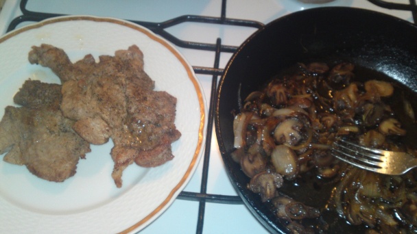 Zapekaná krkovička so syrom a šampiňónmi (fotorecept) - obrázok 8