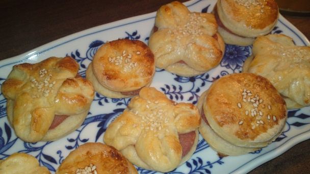 Slané kysnuté kvety plnené jemnou salámou (fotorecept) - obrázok 16