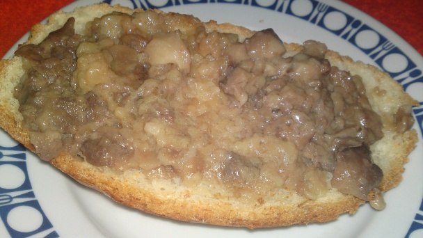 Polievka zo špikových hovädzích kostí s pečeňovými knedličkami (fotorecept) - obrázok 15