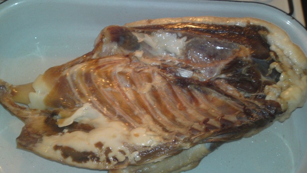 Pomaly pečená hus s pečenými jablkami a so zemiakmi pečenými v husacej masti (fotorecept) - obrázok 3