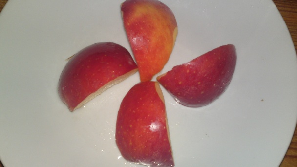 Pomaly pečená hus s pečenými jablkami a so zemiakmi pečenými v husacej masti (fotorecept) - obrázok 4