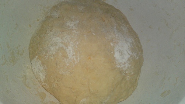Pruhovaný kysnutý koláč (fotorecept) - obrázok 4