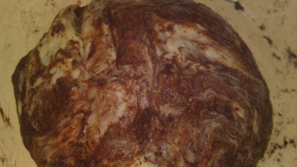 Pruhovaný kysnutý koláč (fotorecept) - obrázok 7