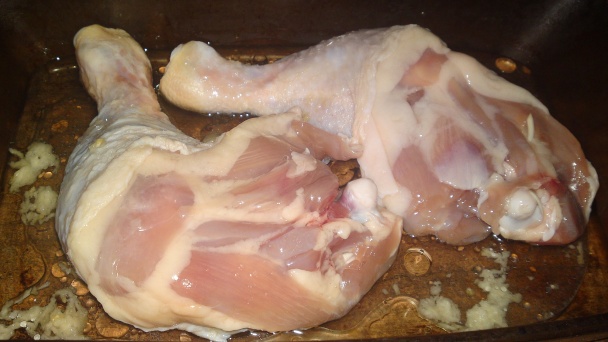 Kuracie stehná na cesnaku (fotorecept) - obrázok 5