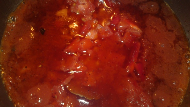 Korenené mäsové guličky v paradajkovo-paprikovej omáčke s jogurtovo-mätovým dipom (fotorecept) - obrázok 15