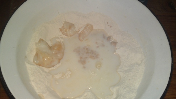 Smotanový posúch so šampiňónmi a s medvedím cesnakom (fotorecept) - obrázok 1