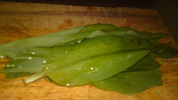 Smotanový posúch so šampiňónmi a s medvedím cesnakom (fotorecept) - obrázok 9