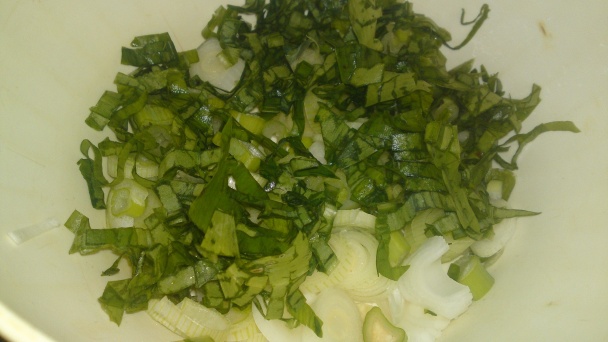 Tvarohovo bryndzová nátierka s medvedím cesnakom (fotorecept) - obrázok 5