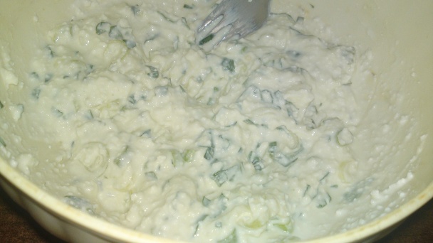 Tvarohovo bryndzová nátierka s medvedím cesnakom (fotorecept) - obrázok 9