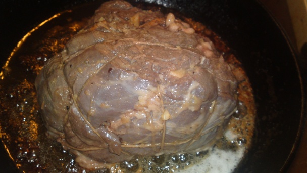 Diviačie stehno na červenom víne v šípkovej omáčke (fotorecept) - obrázok 13
