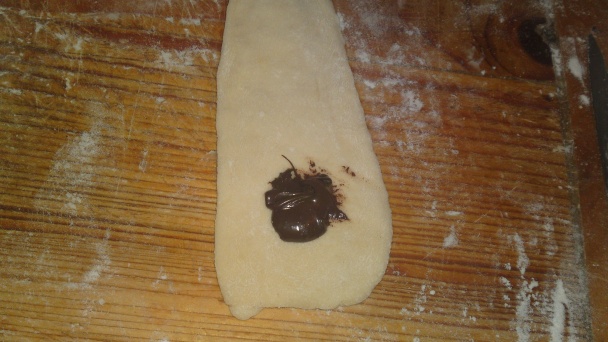 Expresné raňajkové croissanty s Nutellou (fotorecept) - obrázok 13