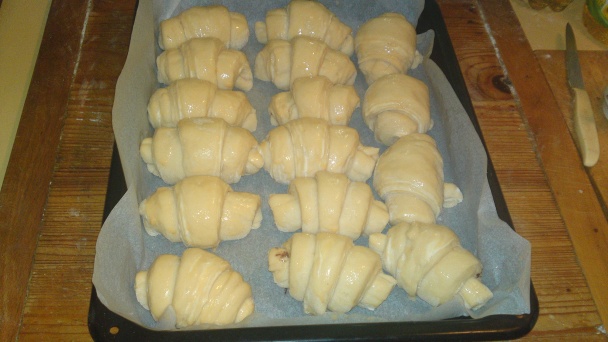 Expresné raňajkové croissanty s Nutellou (fotorecept) - obrázok 16