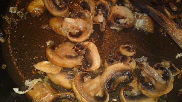 Hrianky so šampiňónmi na večeru (fotorecept) - obrázok 1