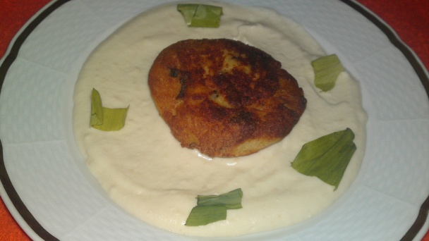 Zemiakovo-šampiňónové fašírky so syrovým krémom z údeného polooštiepka (fotorecept) - obrázok 19