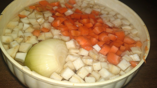 Jarná krémová polievka z cukrového hrášku s čerstvou mätou (fotorecept) - obrázok 3