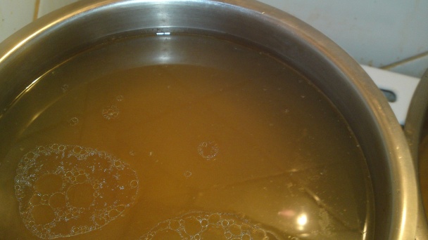 Jarná krémová polievka z cukrového hrášku s čerstvou mätou (fotorecept) - obrázok 7