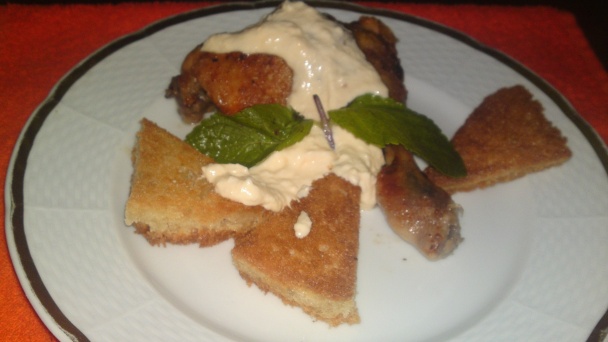 Pečené kuracie stehná na víne s jemným cesnakovým krémom (fotorecept) - obrázok 11