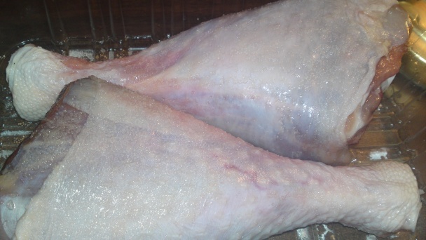 Pomaly pečené morčacie stehno po židovsky (fotorecept) - obrázok 2