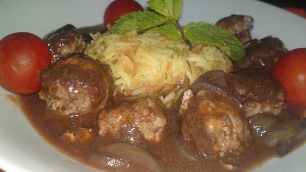 Daouhd Basha - Libanonské mäsové guľôčky (fotorecept) - obrázok 21