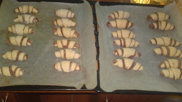 Tigrované rohlíčky z kysnutého cesta (fotorecept) - obrázok 18