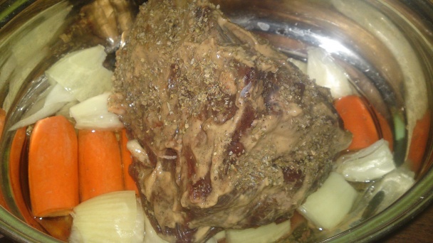 Pomaly pečené diviačie stehno z Cseszneku (fotorecept) - obrázok 9