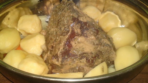 Pomaly pečené diviačie stehno z Cseszneku (fotorecept) - obrázok 10