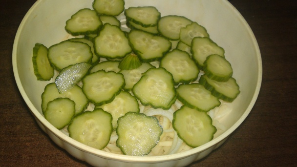 Kypriaki Horiatiki - pestrý zeleninový šalát z Cypru (fotorecept) - obrázok 3