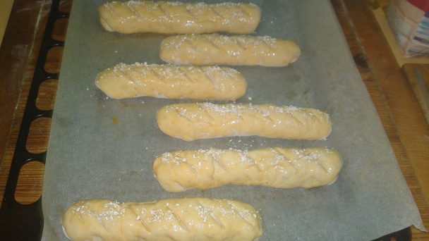 Bagetky so semolinou a ovsenými vločkami (fotorecept) - obrázok 18