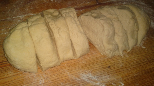 Vlnkový chlieb so sezamom z múky semolina durum a špaldovej múky (fotorecept)    - obrázok 8